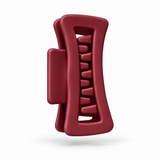 Pinza de pelo flexible en rojo vino